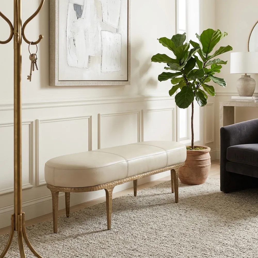 NELLVALE IVORY BENCH 20 (IN)