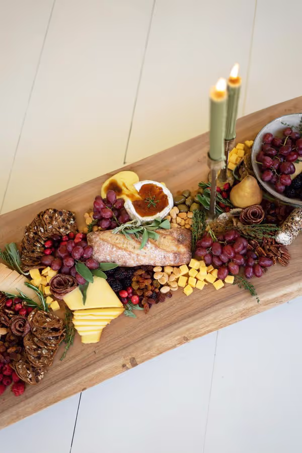 Giant Suar Wood Charcuterie Board
