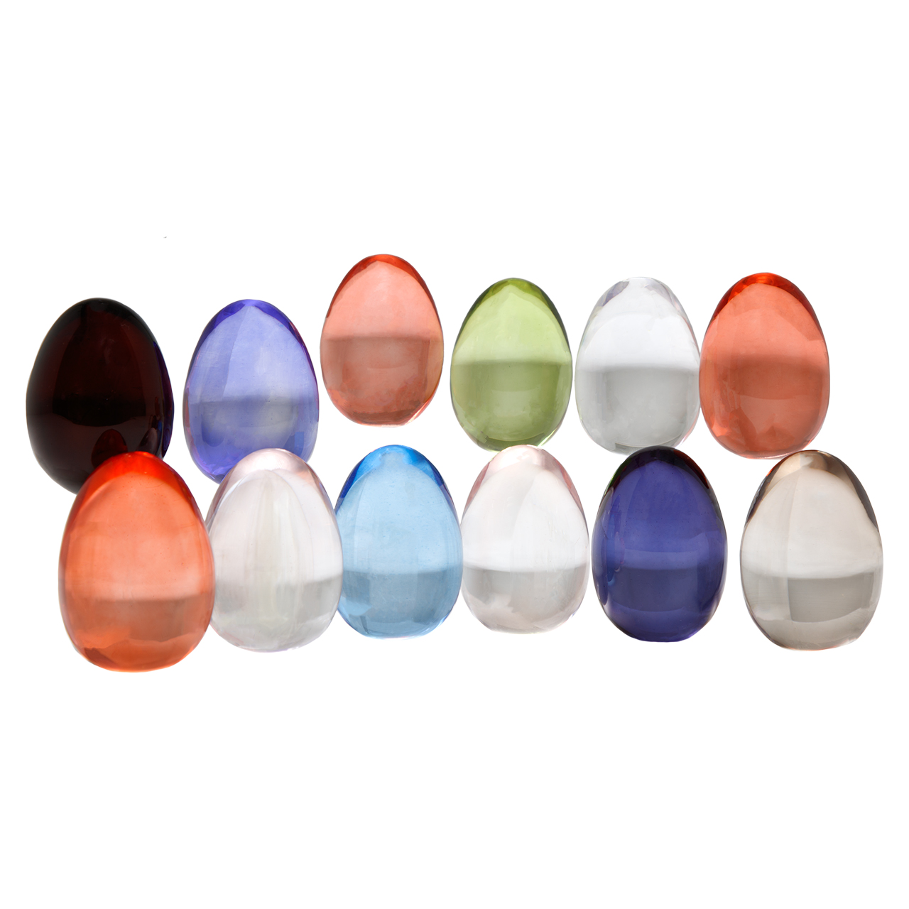 Chroma Acrylic Eggs -Set 12 4