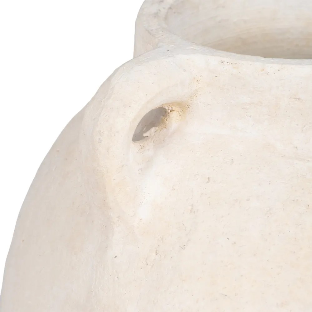 CORBINFORD WHITE VASE 10 (IN)
