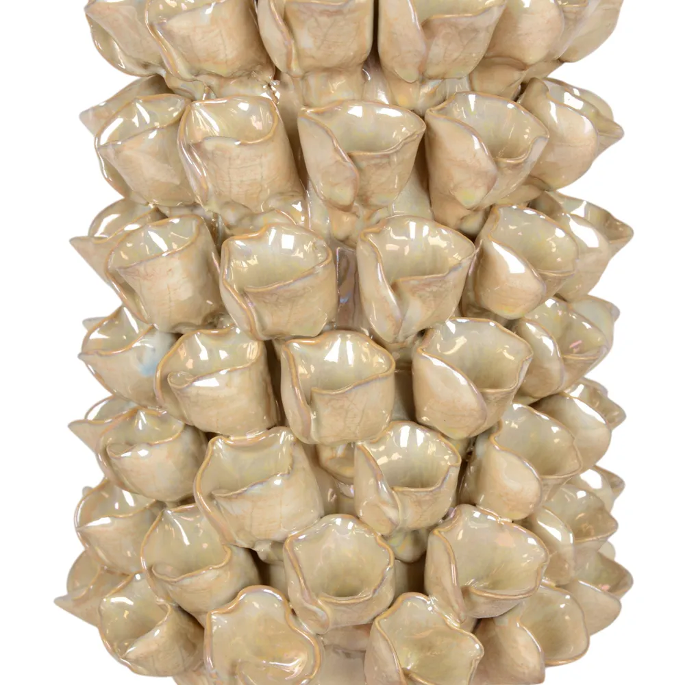 TATEOAK CREAM VASE 16 (IN)