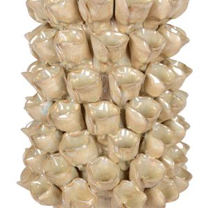 TATEOAK CREAM VASE 16 (IN) 4