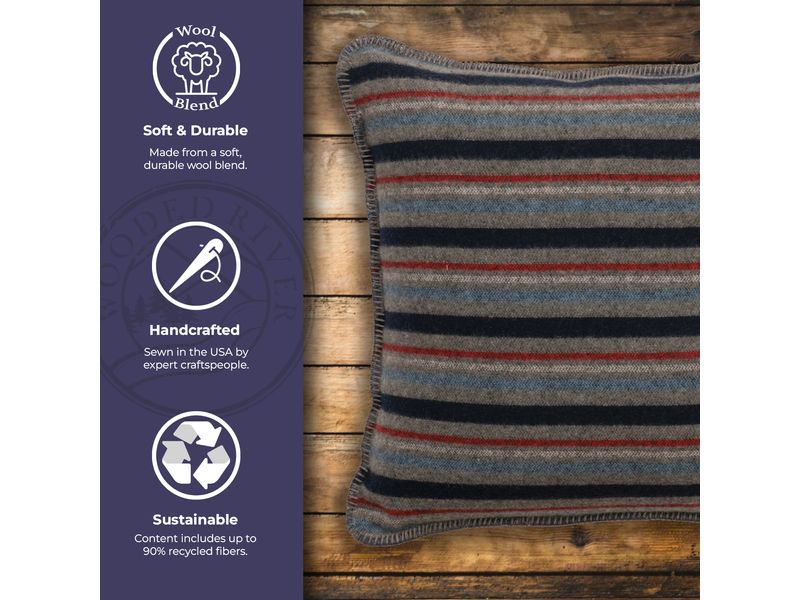 Alpine Stripe - Décor Pillow - 20x20 3