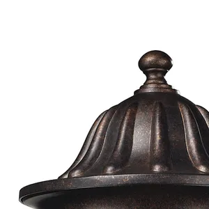 Glendale 17'' High 1-Light Outdoor Post Light - Regal Bronze 3