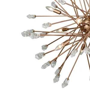 Serendipity 38'' Wide 9-Light Chandelier - Matte Gold 4