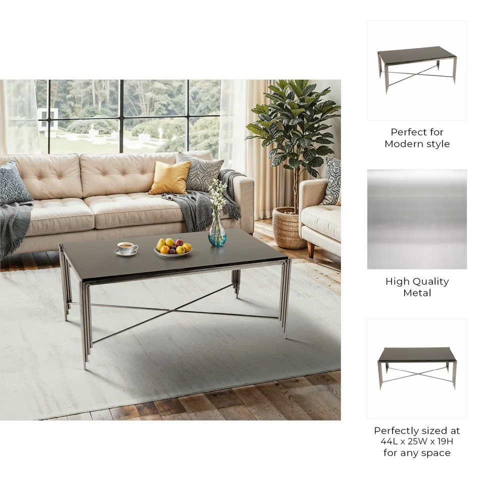 EDGEPORT GOLD COFFEE TABLE 19 (IN)