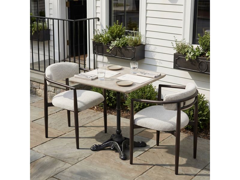 Alfresco Dining Table Gray 9