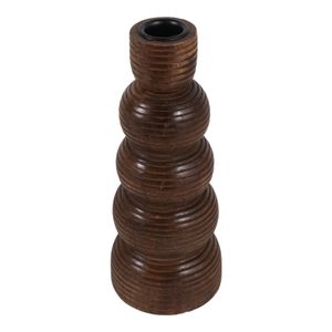 DALEYWIND BROWN CANDLE HOLDER 8 (IN) 4