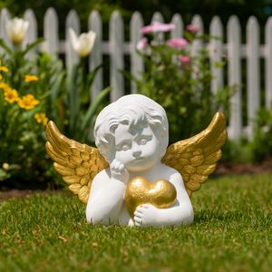 CARSONLEY WHITE GARDEN STATUARY 11 (IN) 12