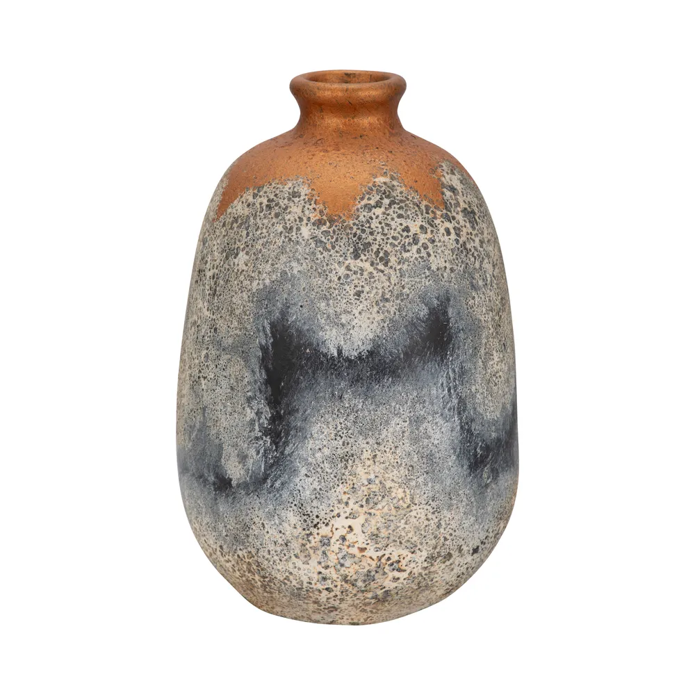 HOLLYROSE BLUE VASE 17 (IN)