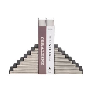 BERGENWIND SET OF 2 BLACK BOOKENDS 6 (IN) 3