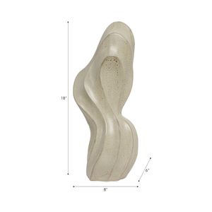 CARLTONOAK IVORY DECOR 18 (IN) 8