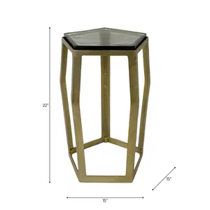 HANNAHVALE GOLD TABLE 22 (IN) 9