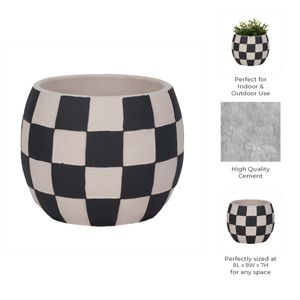 PAXTONSHAW BLACK PLANTER 7 (IN) 10