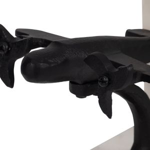 HOLDENFIELD SET OF 2 BLACK BOOKENDS 7 (IN) 5