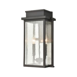 Braddock 17'' High 2-Light Outdoor Sconce - Architectural Bronze 1