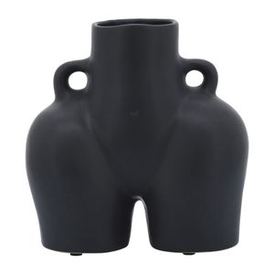 GLOVERSIDE BLACK VASE 8 (IN) 1