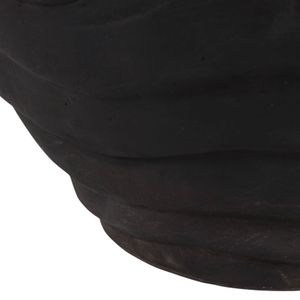 HAVENOAK BLACK VASE 14 (IN) 7