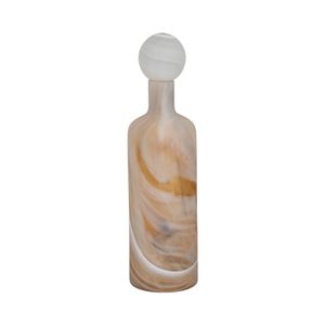 NEWTONGROVE GRAY GLASS VASE 16 (IN) 4