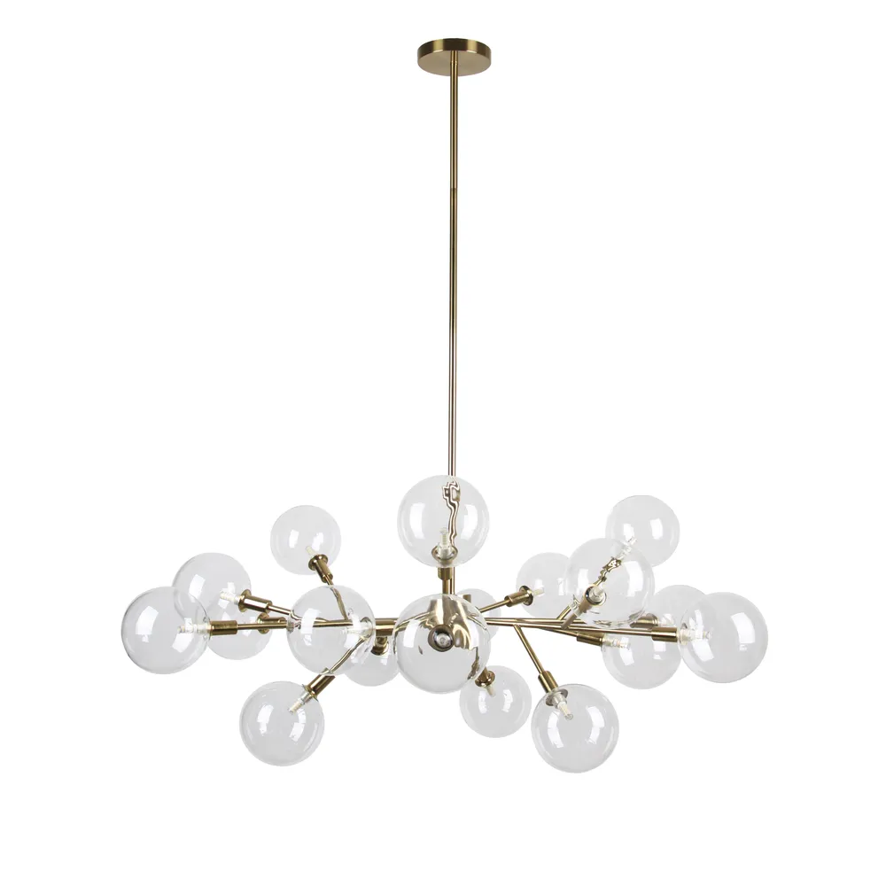 FOLEYSIDE GOLD CHANDELIER 12 (IN)