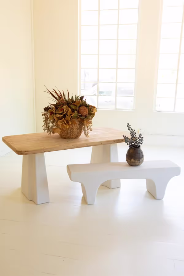 Textured Bench