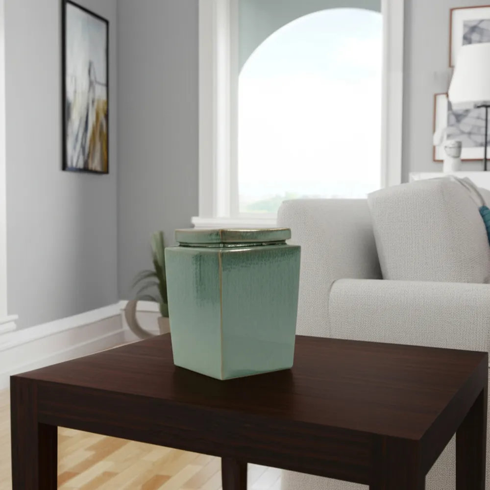 TILTONLAND BLUE JAR 13 (IN)