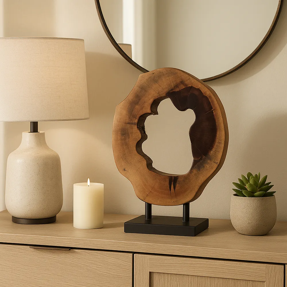 ROWANRIDGE BROWN DECOR 19 (IN)