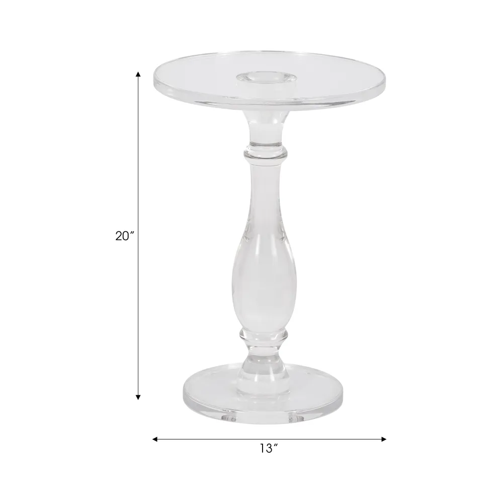 HESTONVIEW CLEAR TABLE 20 (IN)