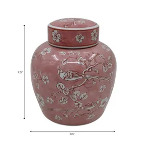OWENHAVEN PINK CHINOISERIE 10 (IN) 5
