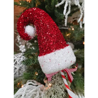 Holly Jolly Hat 4.5x17.5in