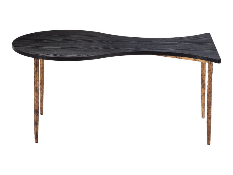 Norden Coffee Table Set Black & Bronze 6