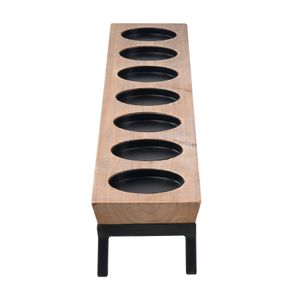 Drew Candleholder Centerpiece - Natural 3