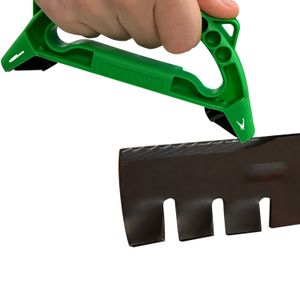 All In 1 Knife, Scissors, Garden Tool Sharpener - Green 8