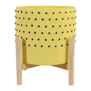COLECREST YELLOW PLANTER 11 (IN) 4