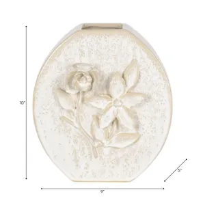 HAYESTON WHITE VASE 10 (IN) 9