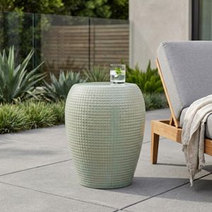 GORDENWORTH GREEN GARDEN STOOL 19 (IN) 2