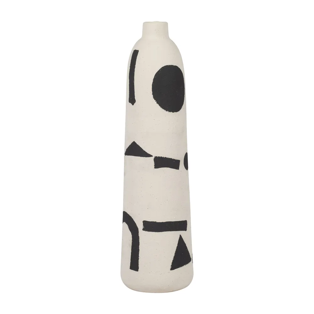 ALICEBEACH IVORY VASE 15 (IN)