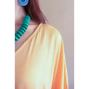 Cumin Kaftan with Matching Bag 2