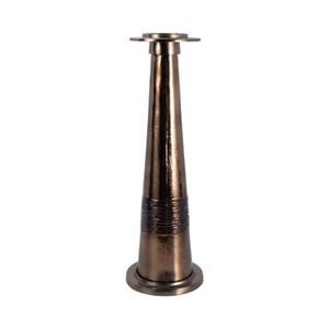BRUNOGATE BRONZE CANDLE HOLDER 21 (IN) 4