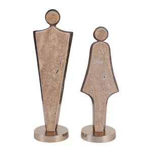GORDONGROVE SET OF 2 GOLD DECOR 15 (IN) 1