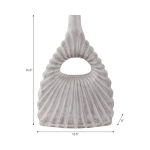 FALLONBURN IVORY VASE 17 (IN) 9