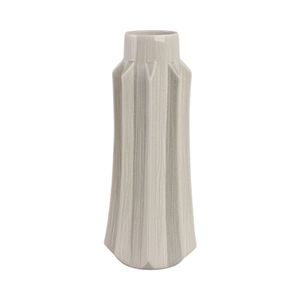 BAKERHAVEN TAUPE VASE 19 (IN) 1