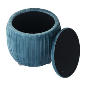 HENLEYFORD BLUE STOOL 18 (IN) 5