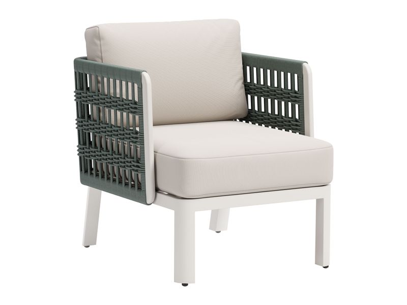 Bridgehampton Armchair White 7