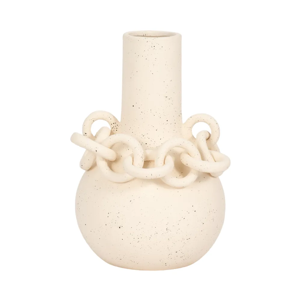 ORIONLAND IVORY VASE 12 (IN)