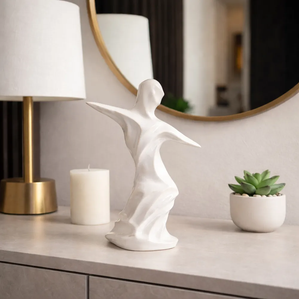 BOLTONSTONE WHITE DECOR 14 (IN)