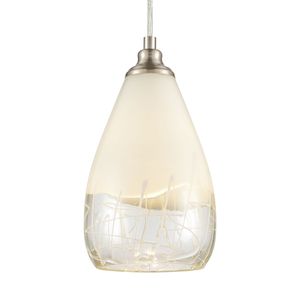Sugarcoat 6'' Wide 1-Light Mini Pendant - Satin Nickel 4