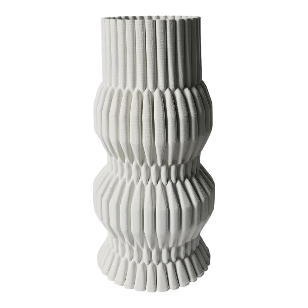 CALTONPORT WHITE VASE 15 (IN)