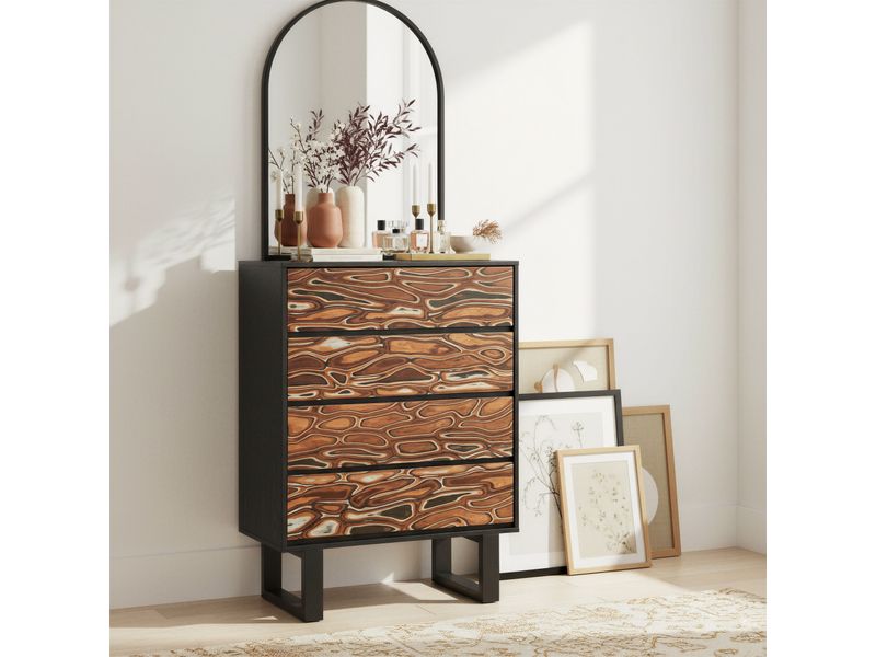 Aremi Chest Brown & Black 2