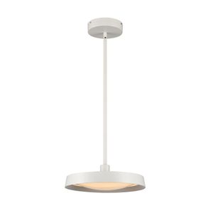 Nancy 13.75'' Wide Integrated LED Pendant - Matte White 1
